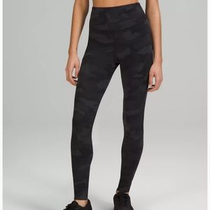 Lululemon NWT Base Pace HR Tight 28" Brushed Nulux sz 2